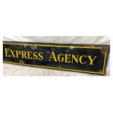 RIGHTSIDE RR EXPRESS AGENCY SIGN