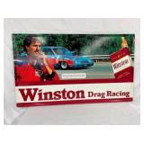 EMB. WINSTON DRAG RACING SIGN