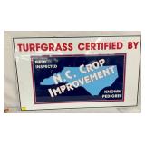 NC CROP TURFGRASS SIGN