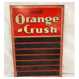 EARLY EMB. ORANGE CRUSH MENU