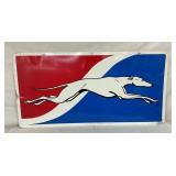 GREYHOUND BUS SIGN