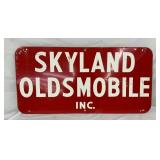 1959 SKYLAND OLDSMOBILE SIGN