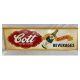 ITS COTT BEVERAGES SIGN 54X17