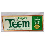 EMB. TEEM LIME DRINK SIGN