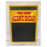 KERNS BREAD MENU 20X28