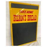 KERNS BREAD MENU 20X28