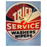 CLOSEUP LIGHTED TRICO WIPERS SIGN