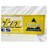 CLOSEUP RIGHTSIDE DELTA TIRES SIGN