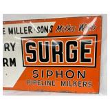 SURGE DAIRY FARM SIGN 59X35 1/2