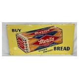 1955 EMB. MERITA BREAD SIGN