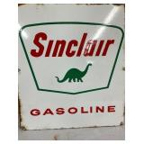 PORC.SINCLAIR PUMP PLATE W/ DINO