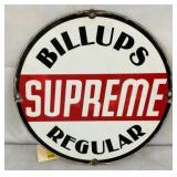 11IN PORC. BILLUPS SUPREME PUMP PLATE