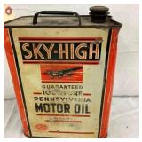 2G. SKY HIGH OIL CAN W/AIRPLANE