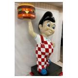 8FT. BIG BOY STORE DISPLAY W/ HAMBURGER