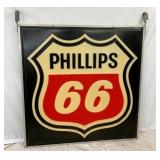 DS EMB. PHILLIPS 66 SWINGER SIGN