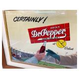 FRAMED DR. PEPPER STADIUM CARDBOARD