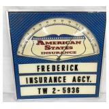 AMERICAN SALES INSURANCE SIGN 14X14