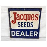 EMB. JACQUIES SEEDS DEALER SIGN