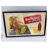 DR. PEPPER CARDBOARD W/ BOTTLE