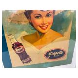 EARLY GRAPETTE CB W/ BOTTLE 18X21