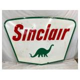 SIDE 2 PORC. SINCLAIR SIGN W/ DINO