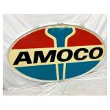 SIDE 2 FIBERGLASS AMOCO STATION SIGN