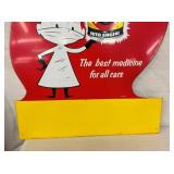 1956 DIECUT AUTO MEDIC OIL SIGN