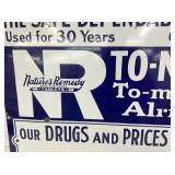 PORC. NATURES REMEDY SIGN
