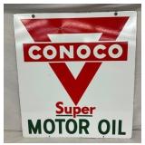 PORC. DS CONOCO MOTOR OIL SIGN