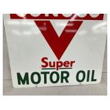 PORC. DS CONOCO MOTOR OIL SIGN