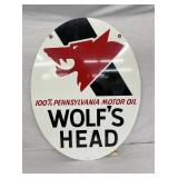 1970 DS WOLFS HEAD SIGN