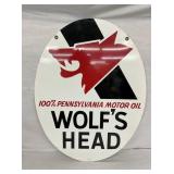 SIDE 2 1970 WOLFS HEAD SIGN