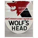 1970 DS WOLFS HEAD SIGN