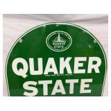 TOP VIEW QUAKER STATE SIGN