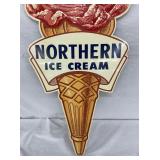 BOTTOM VIEW  DIE CUT ICE CREAM SIGN
