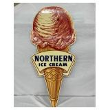 SIDE 2SIDE 2 NORTHERN ICE CREAM SIGN PORC. NORTHERN ICE CREAM SIGN 