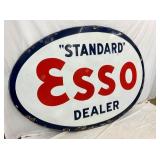 PORC. ESSO STANDARD DEALER SIGN 88X61