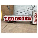 MEASURES 120X47 W/ 10IN CAN