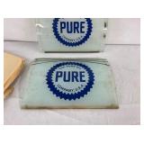 15X13 GLASS NATIONAL PUMP CONVEX LENSES