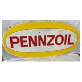 PORC. PENNZOIL DOUBLE SIDED SIGN