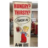 A&W ROOT BEER BANNER