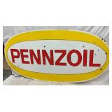 SIDE 2 PORC. PENNZOIL SIGN