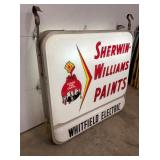 SHERWIN WILLIAMS PAINTS CAN SIGN