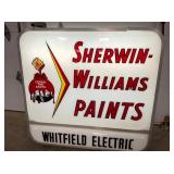 LIGHTUP SHERWIN WILLIAMS PAINTS SIGN