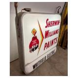 SHERWIN WILLIAMS PAINTS CAN SIGN