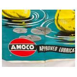 MEASURES 37X37 AMOCO OLD STOCK BANNER