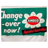 MEASURES 61X36 AMOCO STORE BANNER