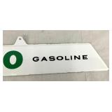 PORC. DINO GASOLINE SIGN