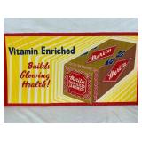 NOS CORIGATED CB MERITA BREAD SIGN