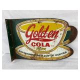 GOLDEN COLA FLANGE SIGN